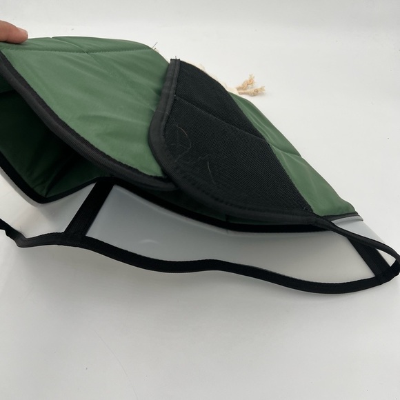 Cryptdogle Dog Cone After Surgery - Soft Drawstring Pet Recovery Cone - Picture 4 of 4